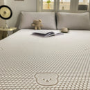GobekUsa Cooling Ice Bean Sheet Set: Breathable Rayon Mat & Pillowcases for Summer Bed