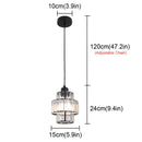 GobekUsa K9 Crystal Pendant Light LED Ceiling Lamp Nordic Chandelier for Living Room
