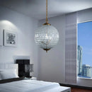 GobekUsa Luxe Crystal Chandelier for Living Room Bedroom - Mid Century Modern Elegance