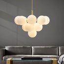 GobekUsa Glass Globe Pendant Lamp: Modern Luxury for Home Decor & Restaurant Lighting