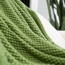GobekUsa Cozy Knitted Sofa Blanket with Tassels - Versatile Home Decor and Wrap