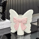 GobekUsa Butterfly Ceramic Vase Flower Pots Modern Aesthetic Room Decor