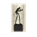 Abstract Figure Luminous Canvas Painting Wall Lamps by GobekUsa