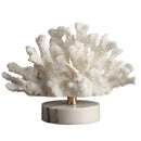 GobekUsa Coral Crystal Tree Glass Vase Metal Frame Resin Ocean Figurines, Home Decor