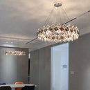 GobekUsa Crystal Chandelier: Postmodern Luxury Pendant for Living Room, Bedroom, and Restaurant