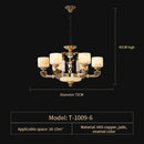 GobekUsa Chinese Jade Chandelier: Modern Living Room & Restaurant Décor