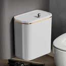 GobekUsa Kitchen Trash Can Wall Mounted Hanging Bin with Lid