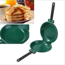GobekUsa Double Sided Pancake Frying Pan for Kitchen Omelet Steaks Utensils