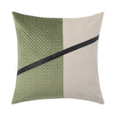 GobekUsa Luxe Gray & White Cushion Cover 45X45CM for Modern Home Decor & Sofa