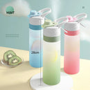 GobekUsa Girls 700ml Spray Water Bottle for Outdoor Sports Fitness & Travel