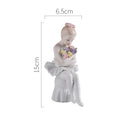 GobekUsa Ceramic Ballet Girl Figurine: Home Decor, Living Room, Bedroom, Kids Gift
