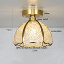 GobekUsa Column Glass Crystal Ceiling Light for Nordic Modern Home Decor