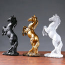 GobekUsa Horse Resin Sculpture: Elegant Tabletop Decor for Home, Office, or Venue