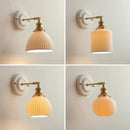 GobekUsa Copper Arm LED Wall Sconce for Bedroom Bathroom Mirror Stair Light