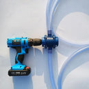 GobekUsa Blue Self-Priming DC Centrifugal Pump for Household and Hand Electric Drill