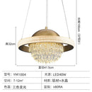 GobekUsa Crystal Copper Pendant Lights: Elegant Nordic Design for Luxury Dining and Bedroom Décor