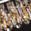 GobekUsa Gold Crystal Chandelier: Luxury Lighting for Dining Living Bedroom Kitchen Island