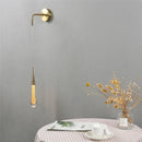 GobekUsa Crystal Droplet Wall Lamp: Nordic Luxury LED Art Deco Light for Modern Living Room