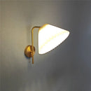 GobekUsa Golden LED Reading Wall Lamp, Modern Minimalist Bedside Wall Light