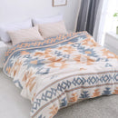 GobekUsa Cotton Nordic Throw Blanket - Soft Summer Quilt for Single/Double Beds - Boho Home Decor Cover