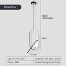 GobekUsa LED Pendant Lamp for Bedroom Interior Hanging Chandelier Fixture
