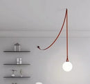 GobekUsa Duplex Wabi Sabi Designer Villa Belt Living Room Chandelier Nordic Ceiling Light