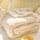 GobekUsa Cozy Milk Velvet Cartoon Blanket for Single Bed, Student Dorm: Spring & Autumn Blanket