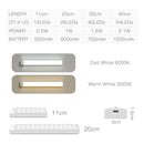 GobekUsa LED Motion Sensor Night Light: Rechargeable and Magnetic Wall Lamp