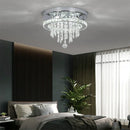 GobekUsa Crystal LED Ceiling Light Plafon Chandelier Stainless Steel Luminaria
