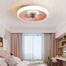 GobekUsa 50CM Ceiling Fan Light with Invisible Blades, Silent Operation for Bedroom, Living Room
