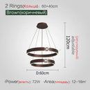 GobekUsa Diamond Ring Chandelier | Nordic Crystal Bedroom and Living Room Luxury Lamp