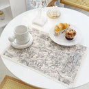 GobekUsa Cotton Linen Meal Mat - Waterproof & Heat-insulating Kitchen Pad