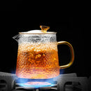 GobekUsa Glass Tea Pot Set for Kung Fu Tea and Coffee Brewing