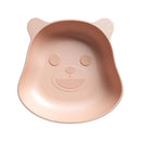 GobekUsa Bear Shape Fruit Plate Kitchen Tableware Desktop Trash Tray Cute Cartoon Snack Dish