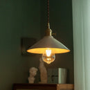 GobekUsa Beige Ceramic LED Pendant Lamp for Home and Commercial Spaces