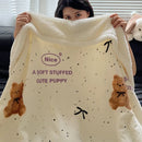 GobekUsa Cozy Fleece Blanket | Multi-Use Office & Home Shawl | Soft & Warm Blanket
