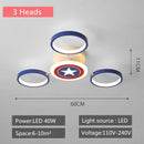 GobekUsa Kids LED Cartoon Ceiling Light | Boys Girls Bedroom Decor Lamps