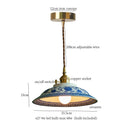 GobekUsa Beige Ceramic LED Pendant Lamp for Home and Commercial Spaces