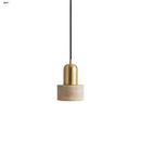 GobekUsa Copper Yellow LED Pendant Light Fixture for Dining Room and Kitchen