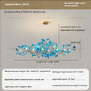 GobekUsa Gingko Leaf Chandelier: Modern Luxury Art Decor for Home, Restaurant & Bar