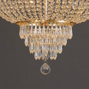 GobekUsa Crystal Chandelier: Luxury LED Pendant Light for Living Room, Hotel Lobby, Villa, Staircase.