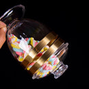 GobekUsa Acrylic Candy & Spice Jar Set for Kitchen Food Storage