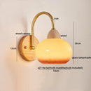 GobekUsa LED Pull Chain Wall Lights for Bedroom Decor