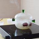 GobekUsa Glass Bowl Set: Multifunctional Food Storage, Salad, Dessert Bowl, Simmer Pot, Stew Bowls