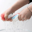 GobekUsa Cartoon Animal Coral Fleece Hand Towel: Quick Dry for Home, Kitchen, Bathroom