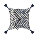 GobekUsa Ethnic Geometric Printed Tufted Tassels Cushion Cover for Sofa Living Room
