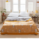 GobekUsa Double Cotton Blanket: Soft & Breathable Bed Cover