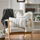 GobekUsa Boho Geometric Tufted Tassel Cushion Cover 30x50/45x45cm