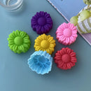 GobekUsa Little Daisy Silicone Cake Mold Set - 20pcs, Nonstick & Heat-Resistant