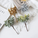 GobekUsa Eucalyptus Leaves Artificial Plants for Home Garden Wedding Decor
